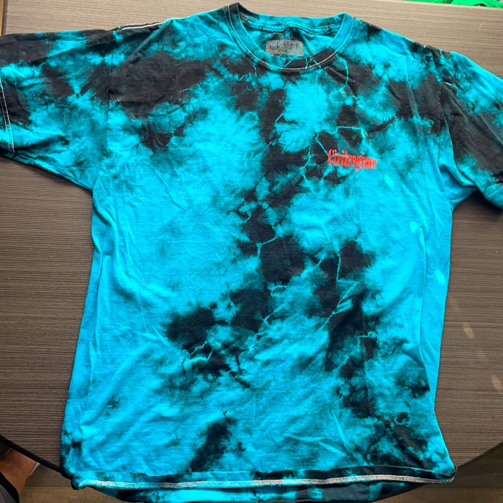 Tye Dye Pop Shirt Gender Neutral